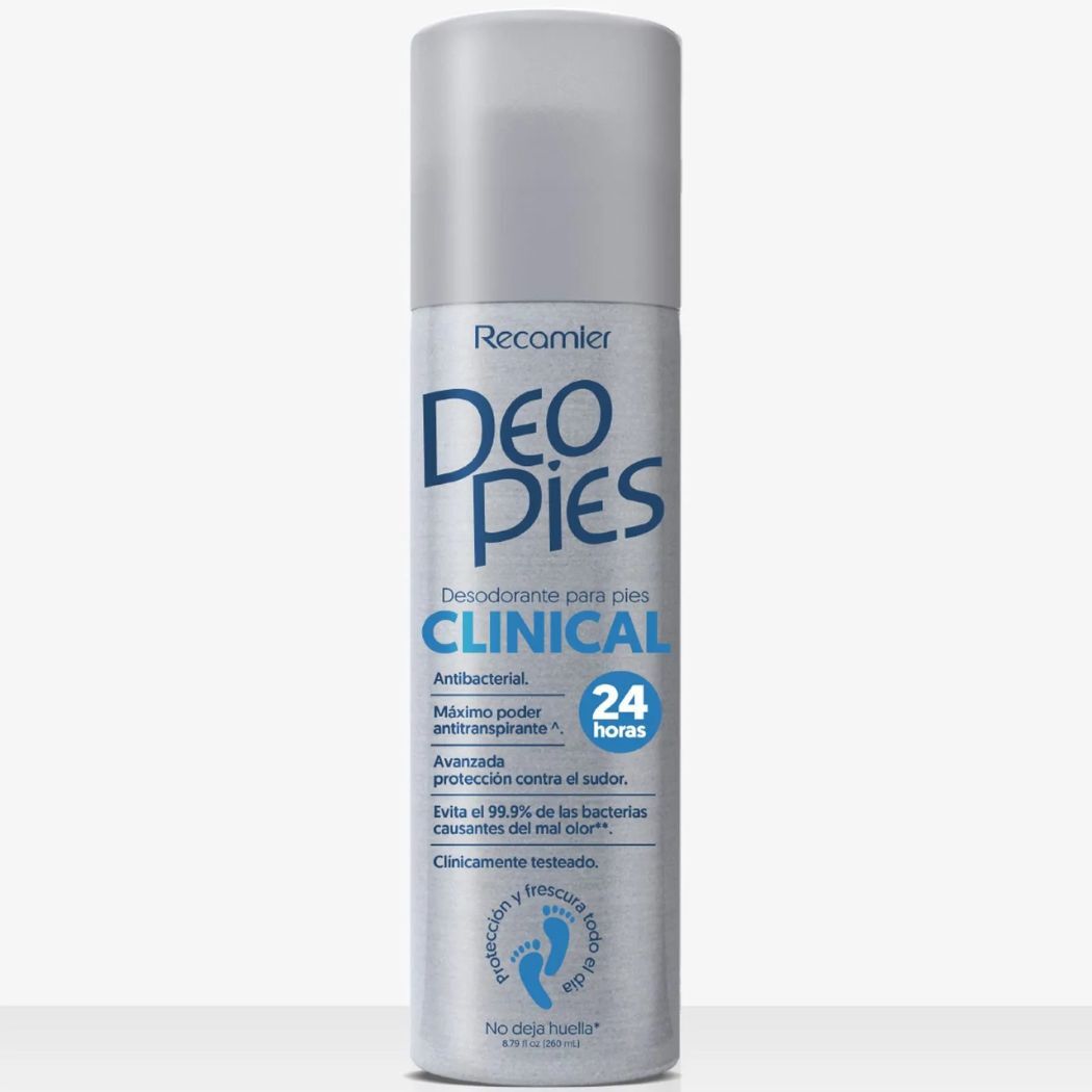 Deo Pies Desodorante Para Pies Spray Clinical 260ml