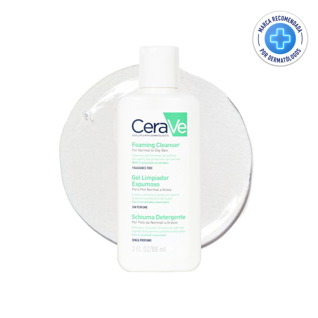 Mini Gel Limpiador Espumoso CeraVe 88ml