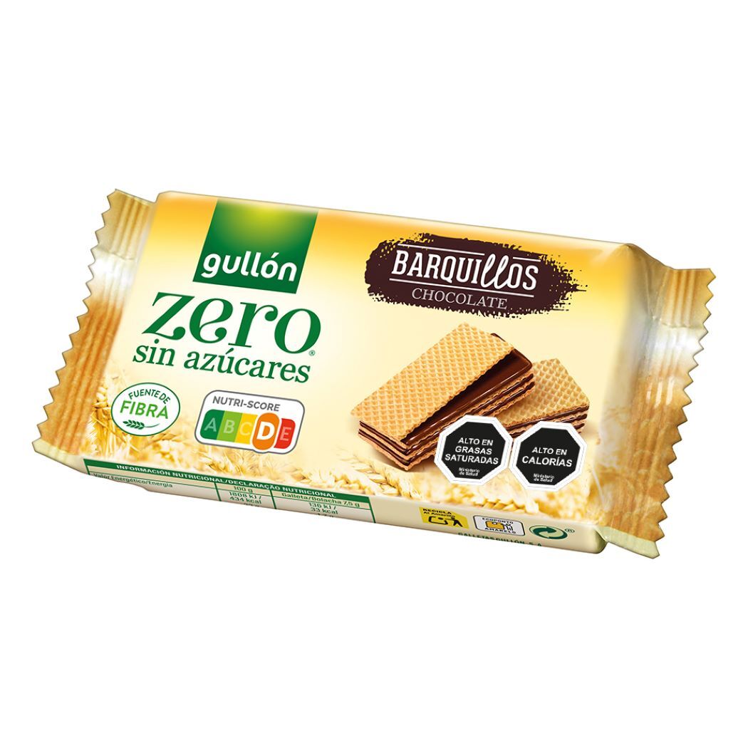 Oblea Gullón Zero Chocolate 60g