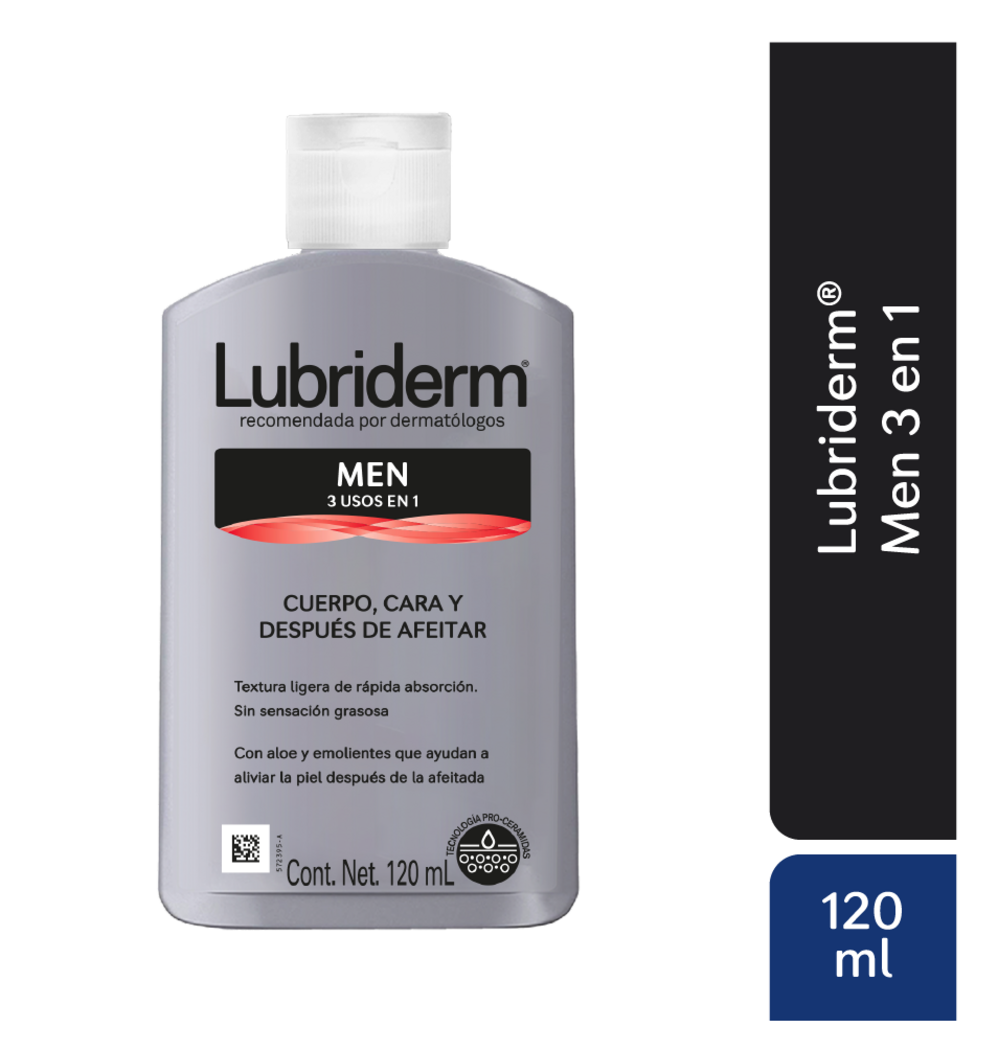 Crema Corporal LUBRIDERM® Men 120ml