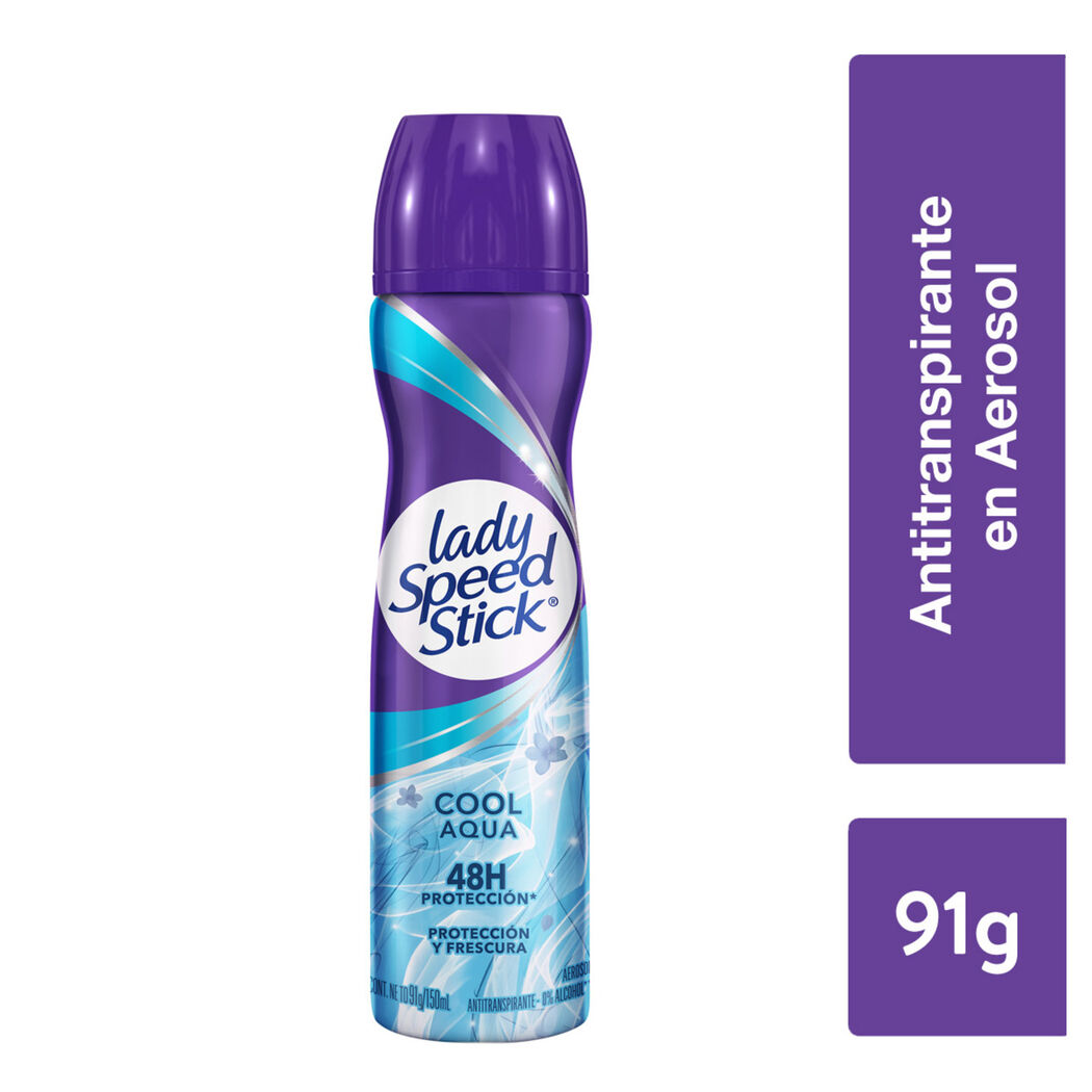 Desodorante En Spray Lady Speed Stick Cool Acqua 91g