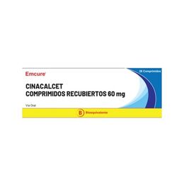 Cinacalcet (B) 60mg 28 Comprimidos Recubiertos