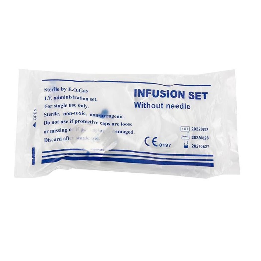 Set de Infusión Desechable Sin Aguja