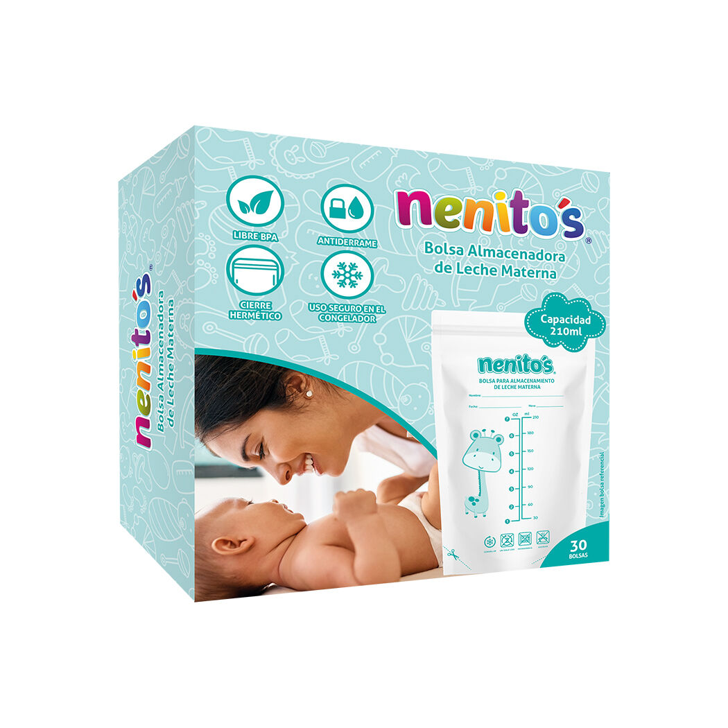 Nenitos Bolsa Para Leche 30 Unidades