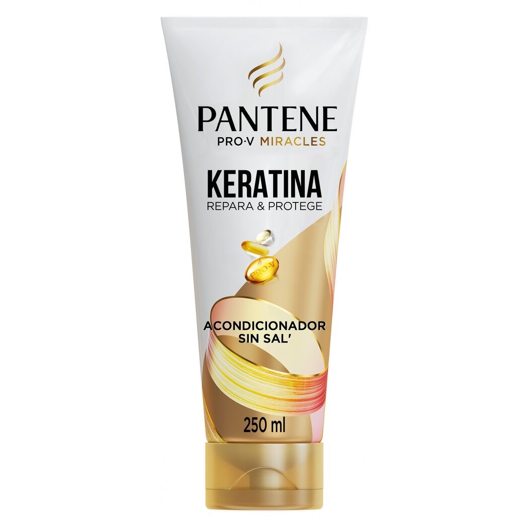 Acondicionador sin sal Pantene Keratina con Pro Vitamina B5 250ml