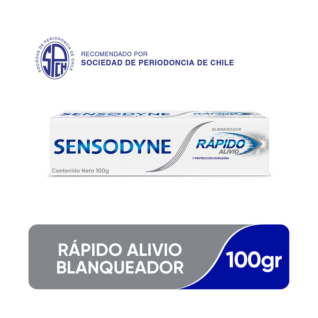 Pasta Dental Rapido Alivio Blanqueadora