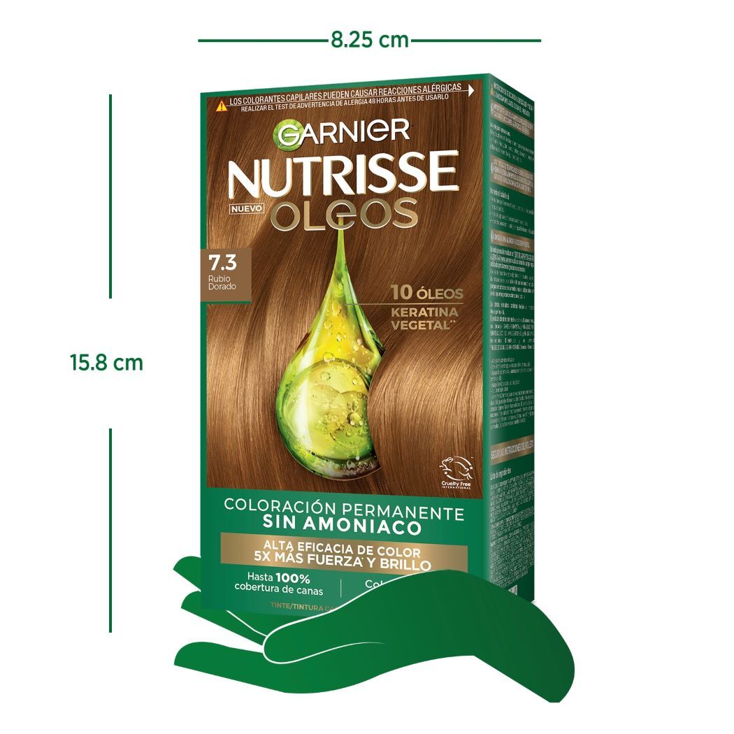 Nutrisse Oleos Rubio Dorado 7.3
