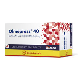Olmepress (B) Olmesartan 40mg 40 Comprimidos