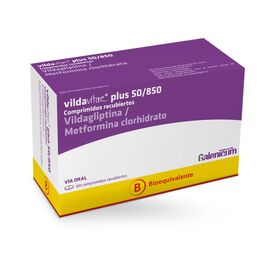 Vildavitae Plus (B) Vildagliptina / Metformina 50/850 60 Comprimidos Recubiertos