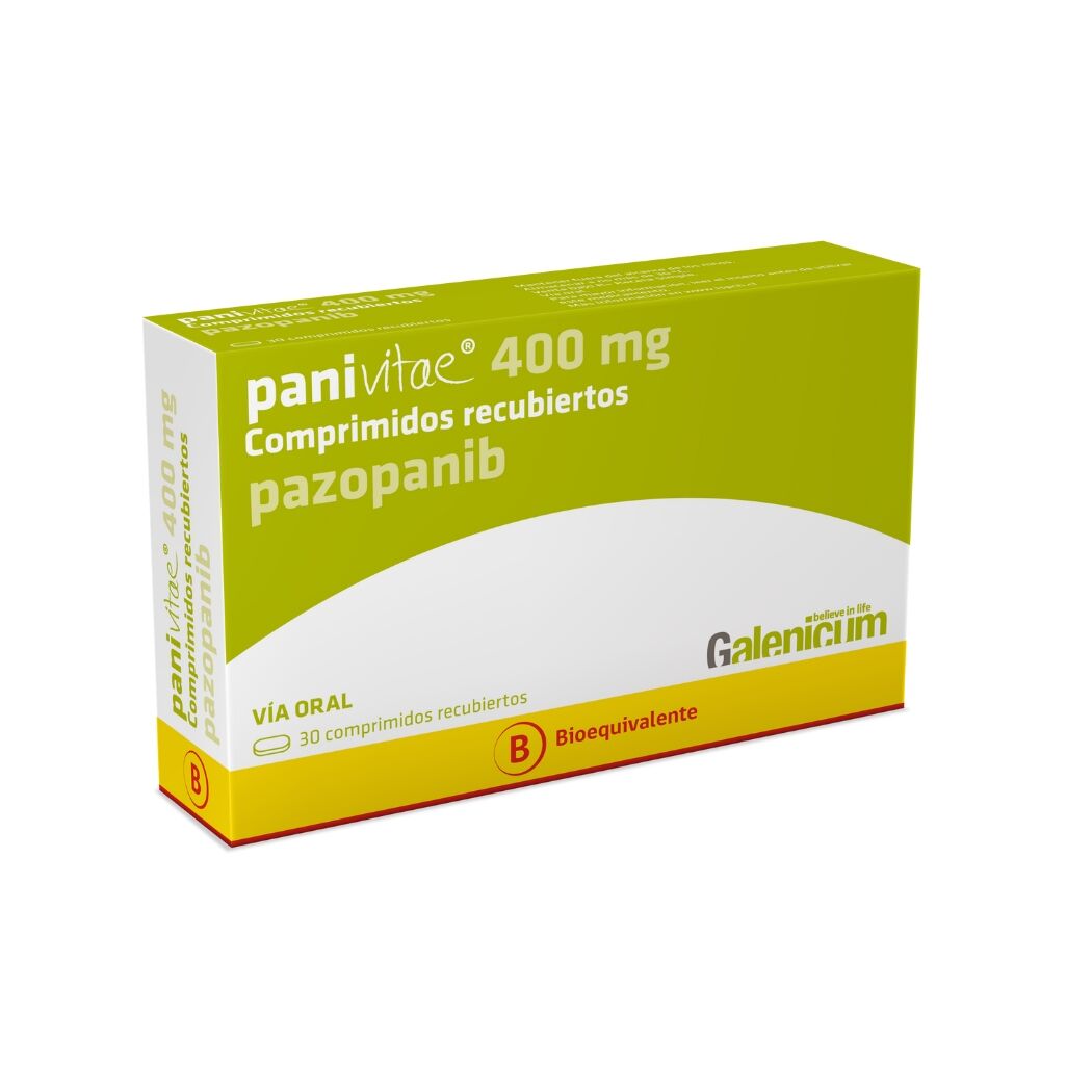 Panivitae (B) Pazopanib 400mg 30 Comprimidos Recubiertos