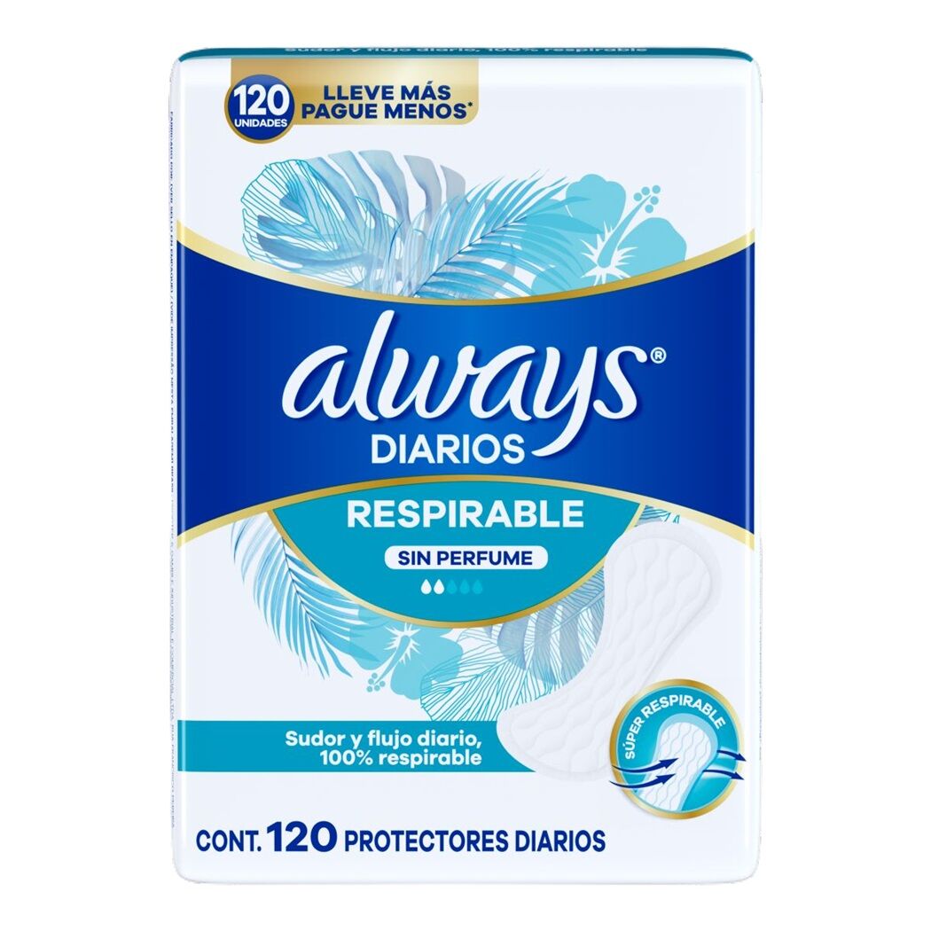 Always Liners 100 Unidades
