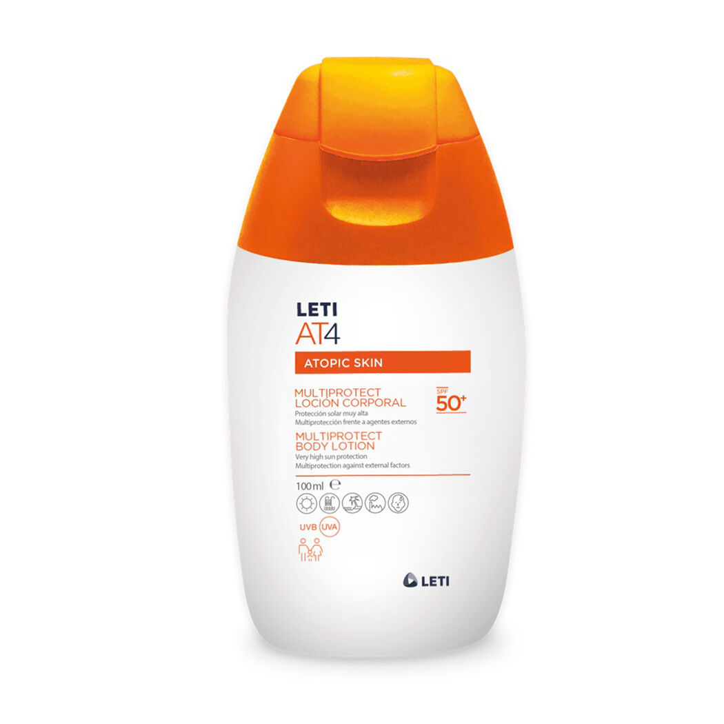 Leti AT4 Multiprotect Spf50+ Loción Corporal 100ml
