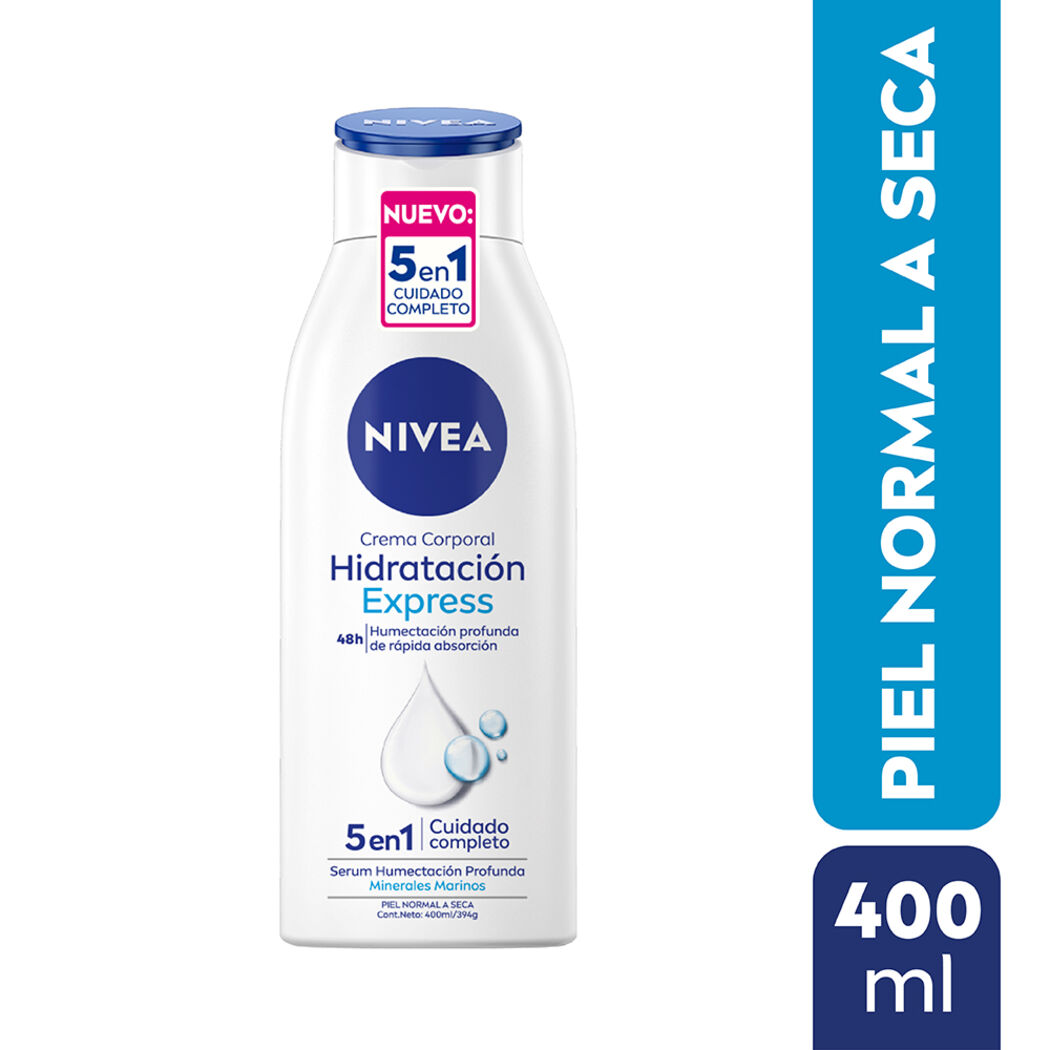 Crema Corporal Nivea Hidratación Express 400ml