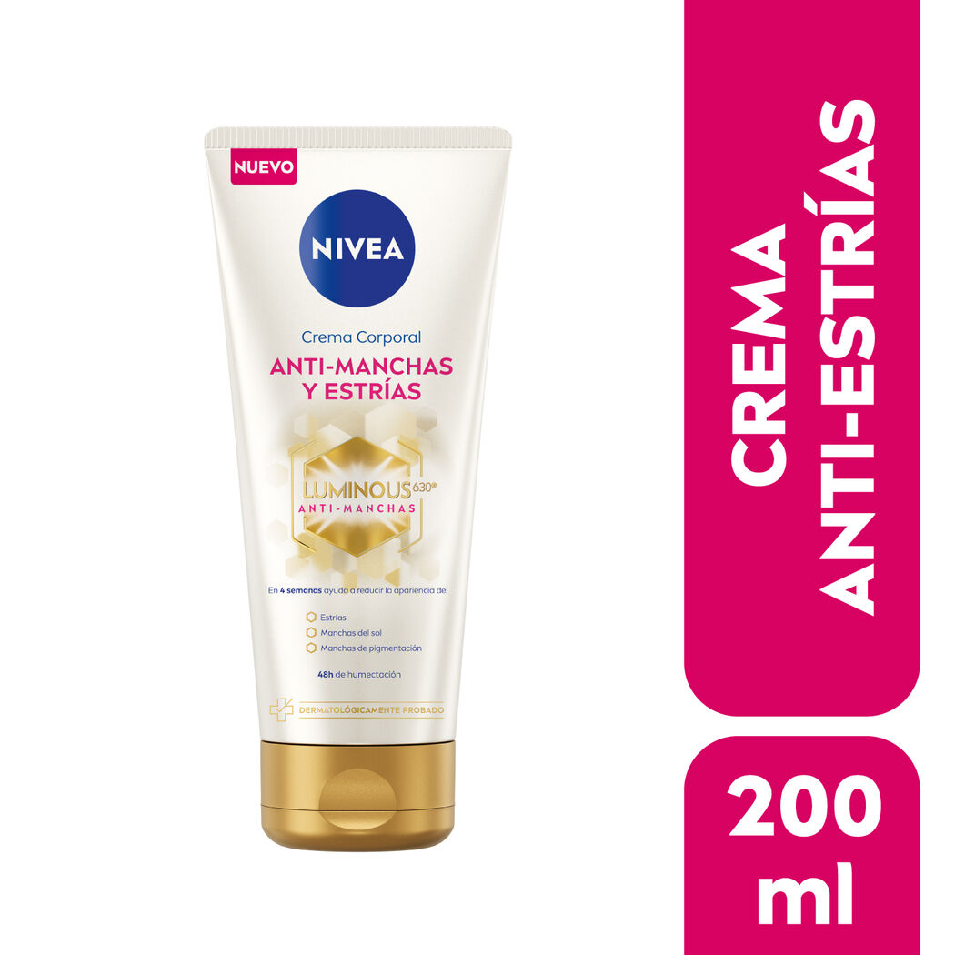 NIVEA Crema Corporal Luminous 630 Anti-Marcas y Anti-Estrías 200ml