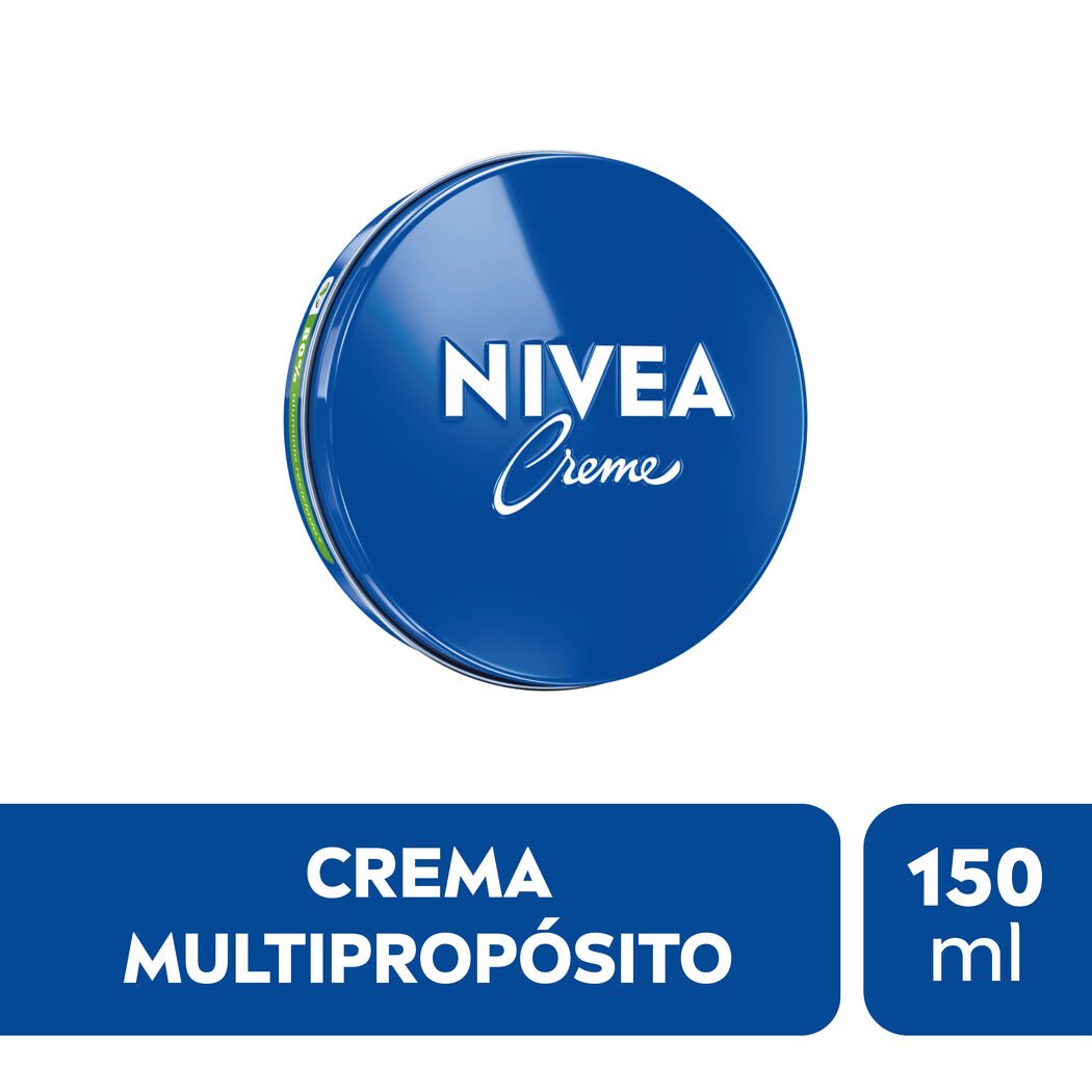 NIVEA Creme + Vitamina E, Crema Humectante Multipropósito de Larga Duración 150ml