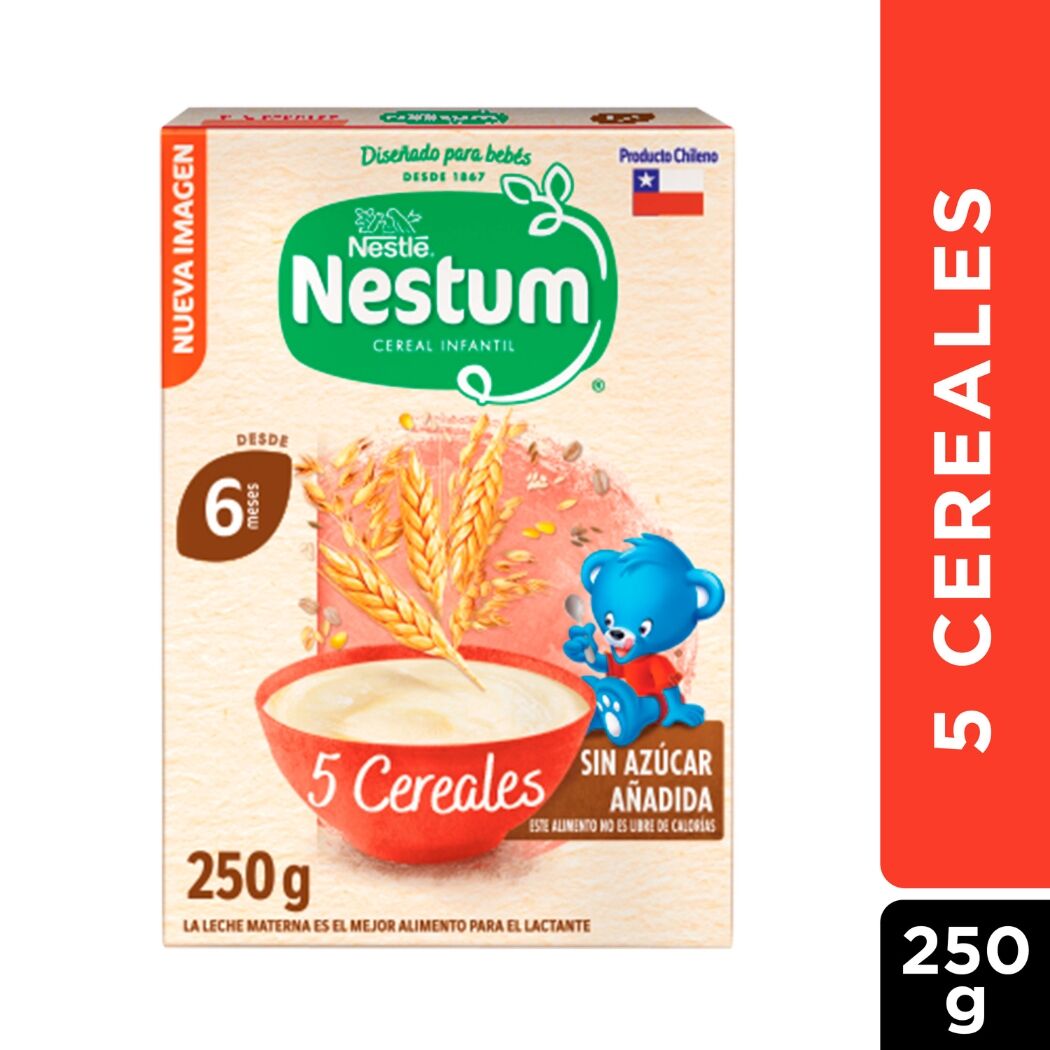 Cereal Infantil Nestum 5 Cereales 250g