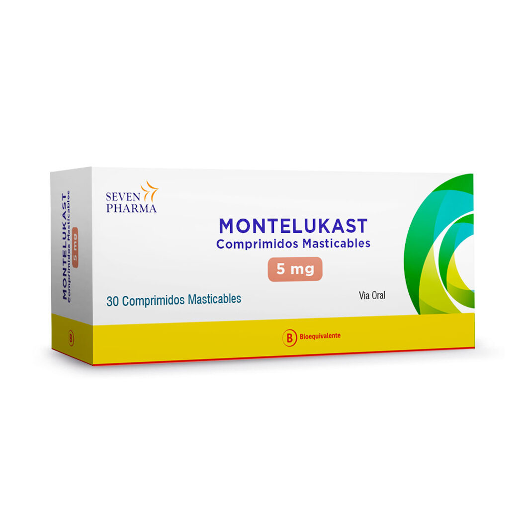 Montelukast 5mg 30 Comprimidos