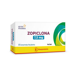 Zopiclona (B) 7.5mg 30 Comprimidos Recubiertos