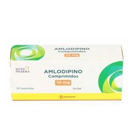 Amlodipino (B) 10mg 30 Comprimidos