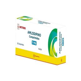 Amlodipino (B) 5mg 30 Comprimidos