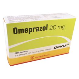 Omeprazol (B) 20mg 60 Comprimidos