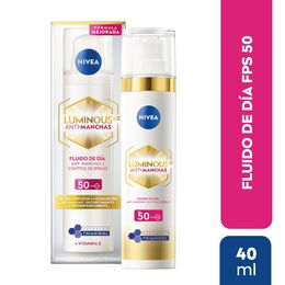 NIVEA Fluido Luminous Antimanchas Cellular FPS50 40ml