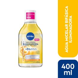 Nivea Micelar Limp. Ilumin. Sérum 400ml