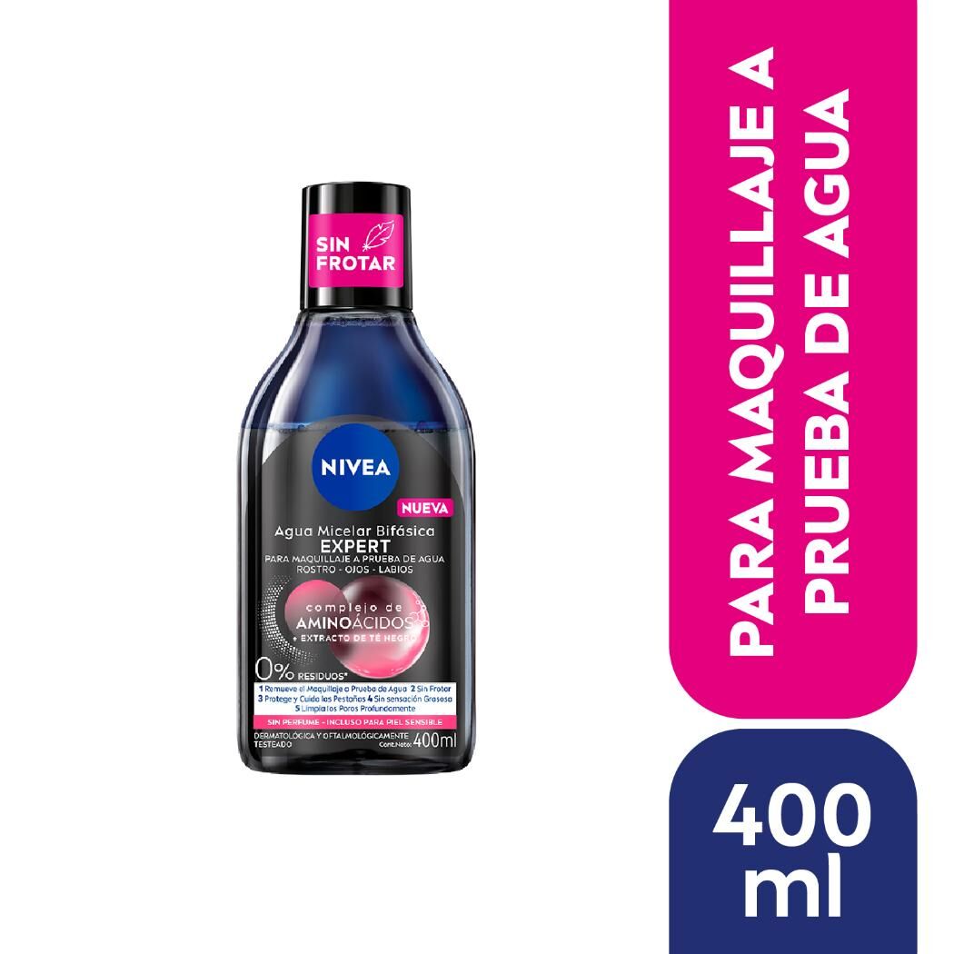 NIVEA Expert Agua Micelar Bifásica 400ml