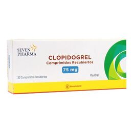 Clopidogrel (B) 75mg 30 Comprimidos