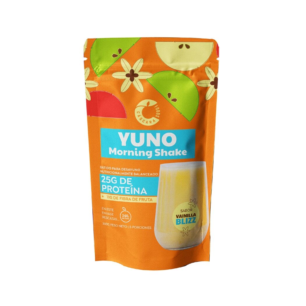 Yuno Morning Shake Sabor Vainilla Blizz 300g