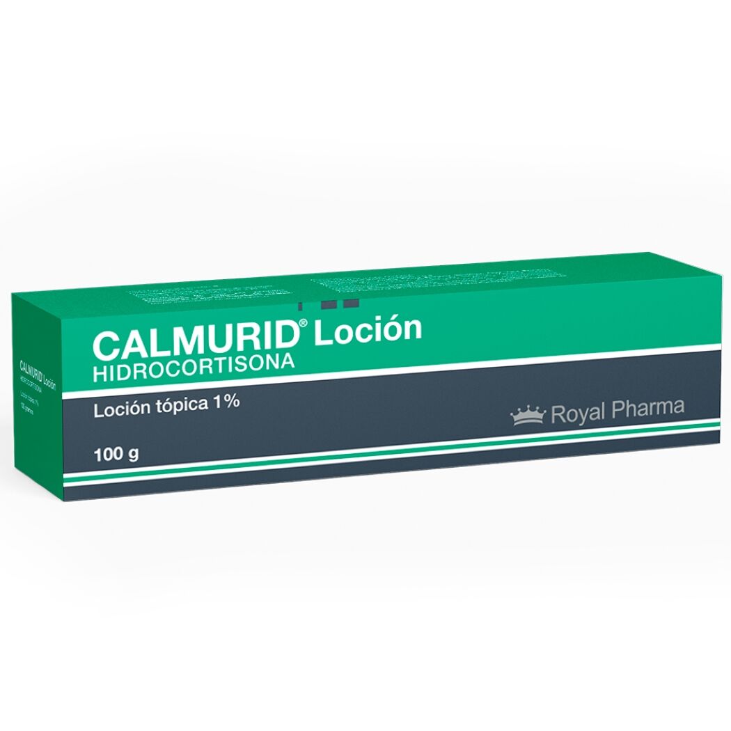 Calmurid 1% Hidrocortisona Loción Tópica 100g