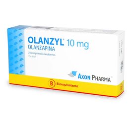 Olanzyl (B) Olanzapina 10mg 28 Comprimidos