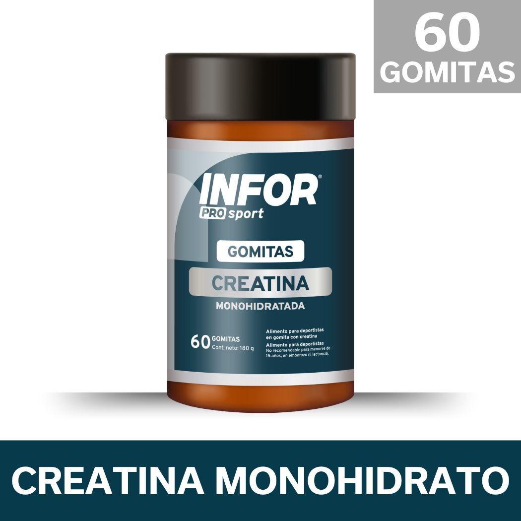 Infor Pro Sport Creatina 60 Gomitas