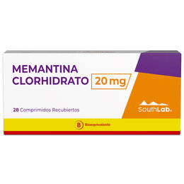 Memantina (B) 20mg 28 Comprimidos Recubiertos