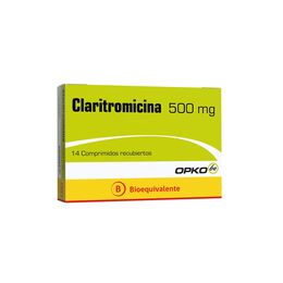 Claritromicina (B) 500mg 14 Comprimidos Recubiertos