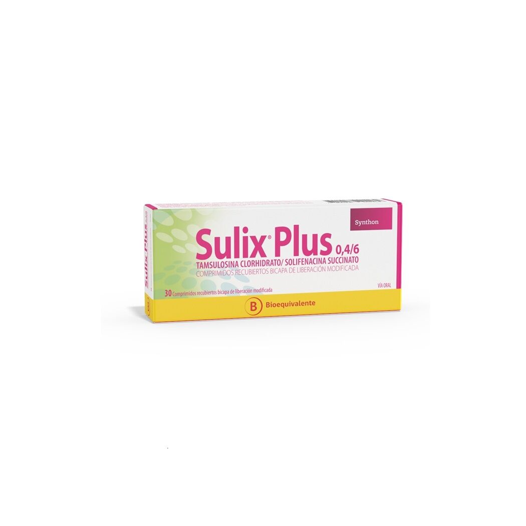 Sulix Plus (B) 0.4/6 30 Comprimidos Recubiertos