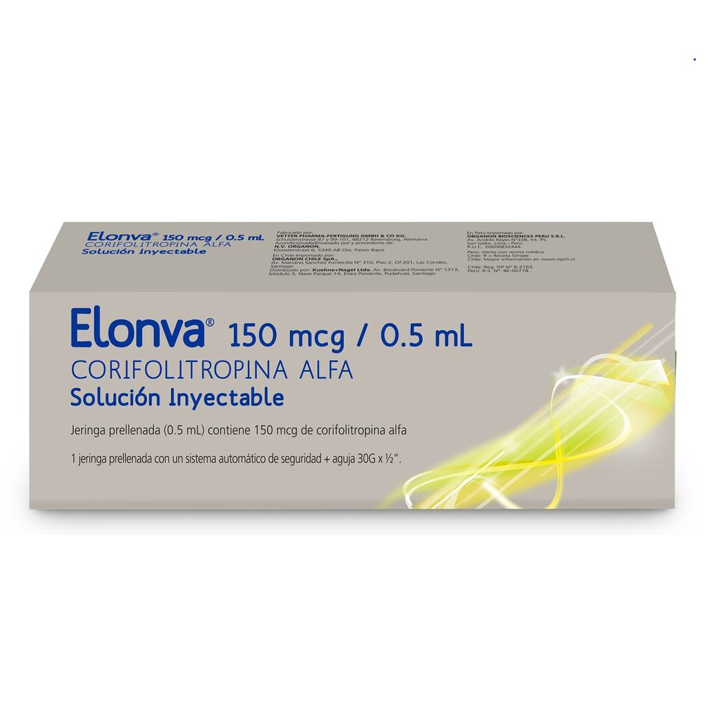 Elonva 150mcg/0.5ml Solucion Inyectable 1 Jeringa Prellenada