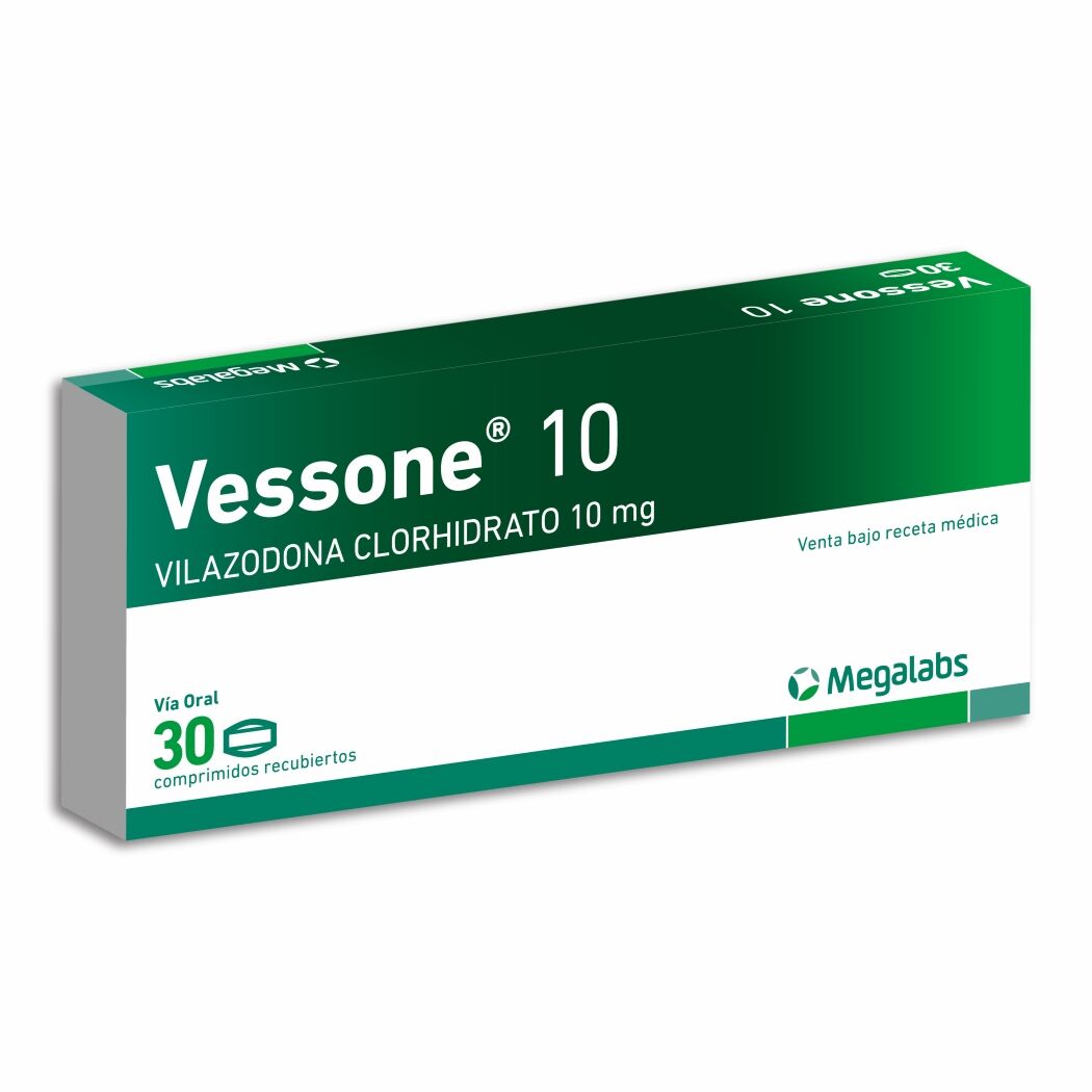Vessone 10mg 30 Comprimidos Recubiertos