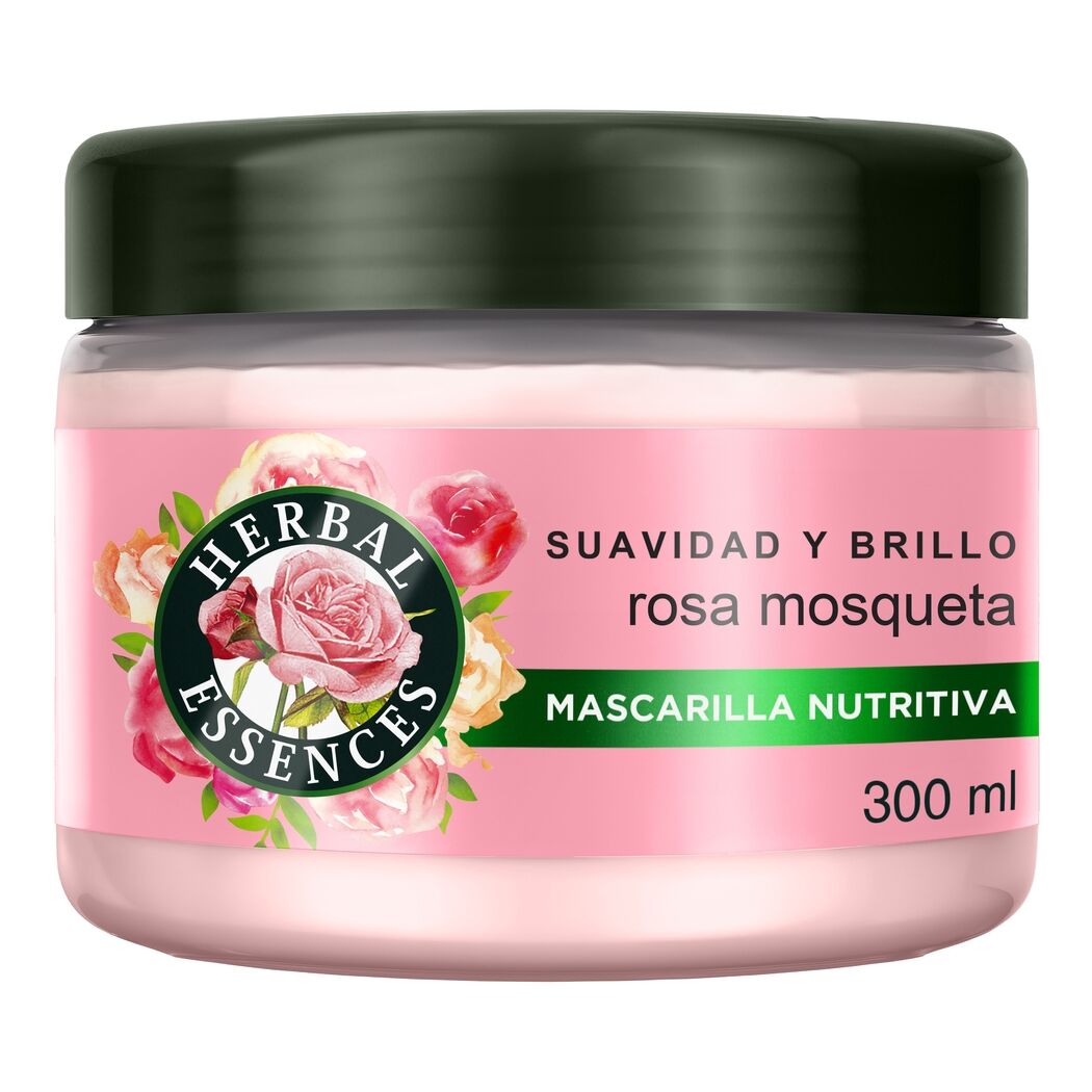 Mascarilla Capilar Rosa Mosqueta Herbal Essences 300ml