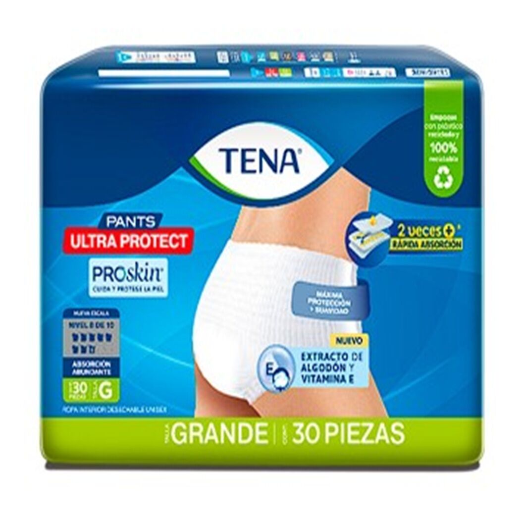 Tena Pants Ultra Protect L 30 Unidades