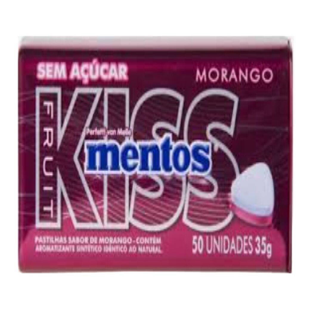 Mentos Kiss Fresa 35g