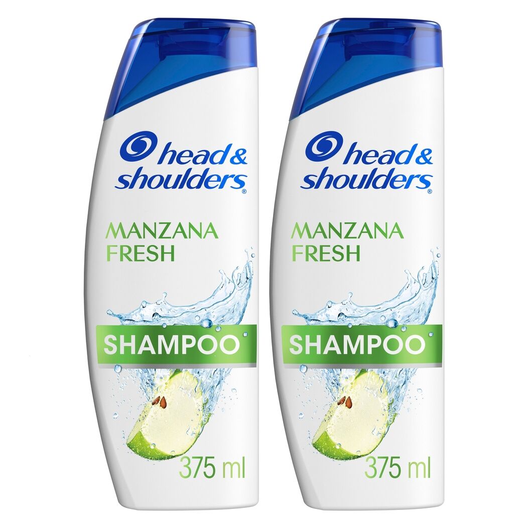 Pack Shampoo Head & Shoulders Manzana Fresh 375ml 2 Unidades