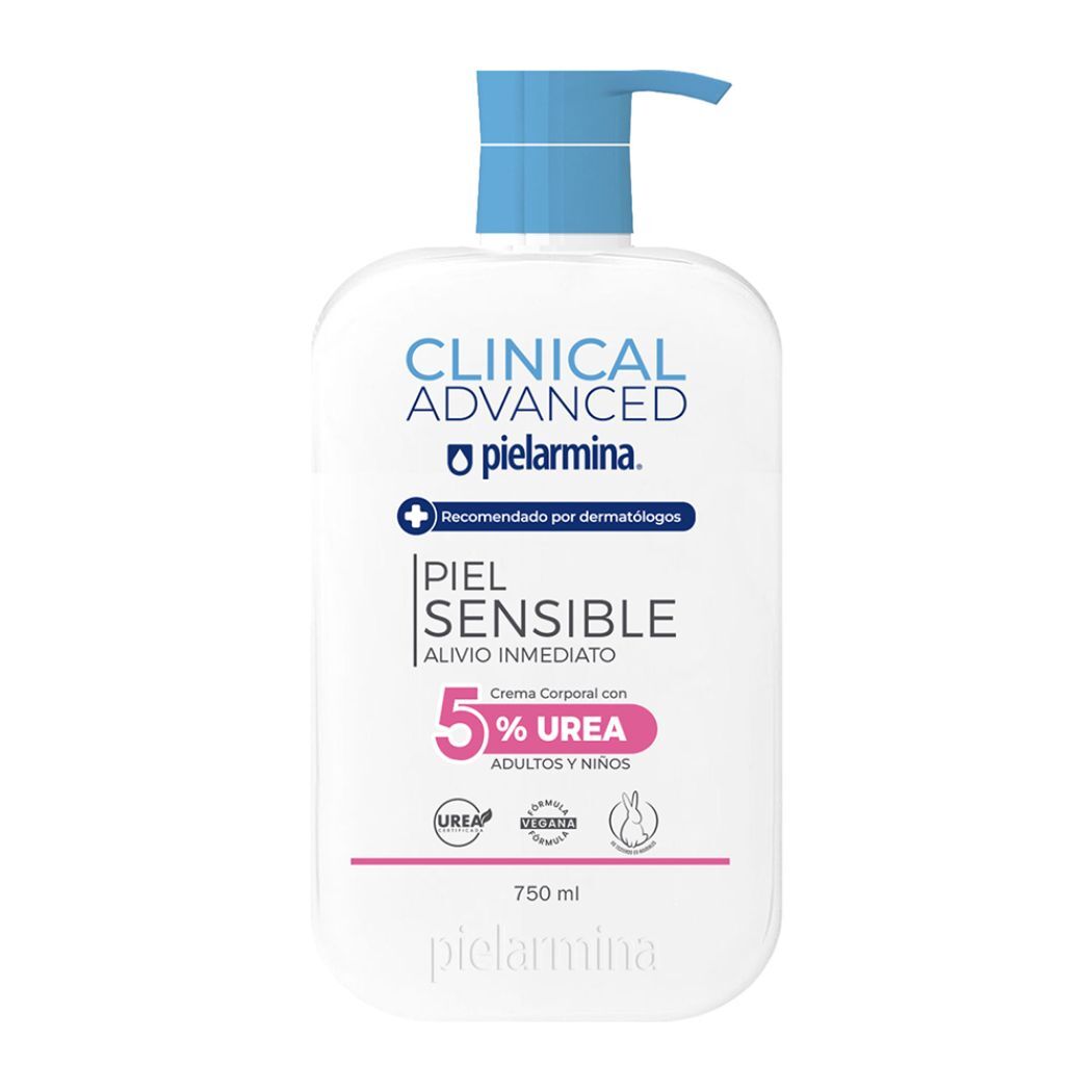 Crema Coporal Piel Sensible Clinical Advance Urea 5% 750ml