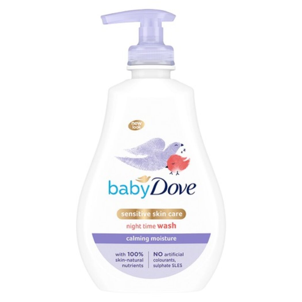 Baby Dove Líquido Night Time Pum 400ml