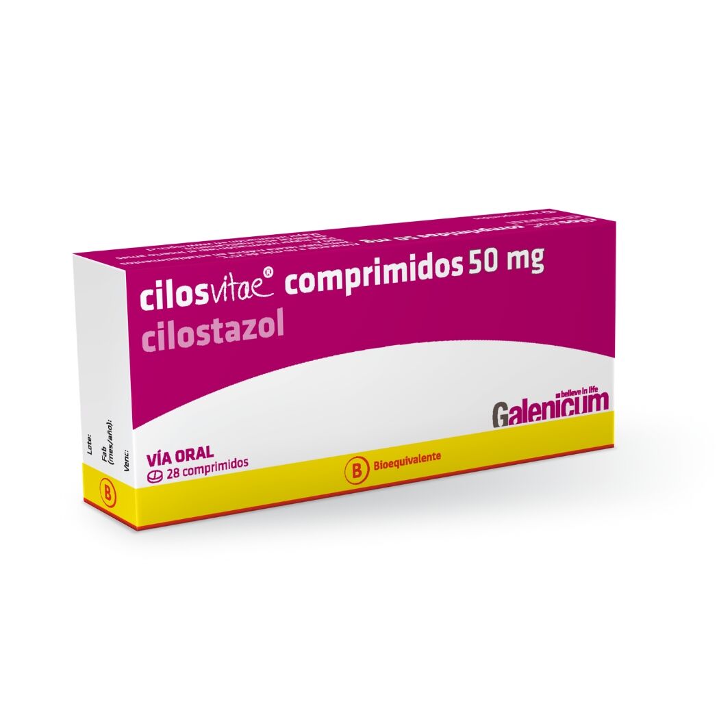 Cilosvitae (B) Cilostazol 50mg 28 Comprimidos