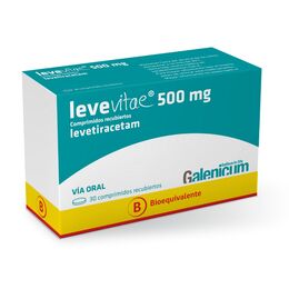Levevitae (B) Levetiracetam 500mg 30 Comprimidos Recubiertos