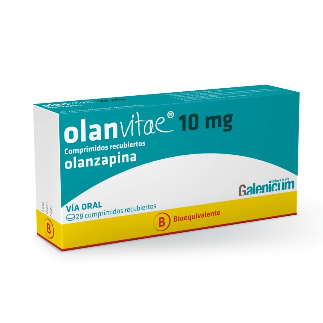 Olanvitae (B) Olanzapina 10mg 28 Comprimidos Recubiertos