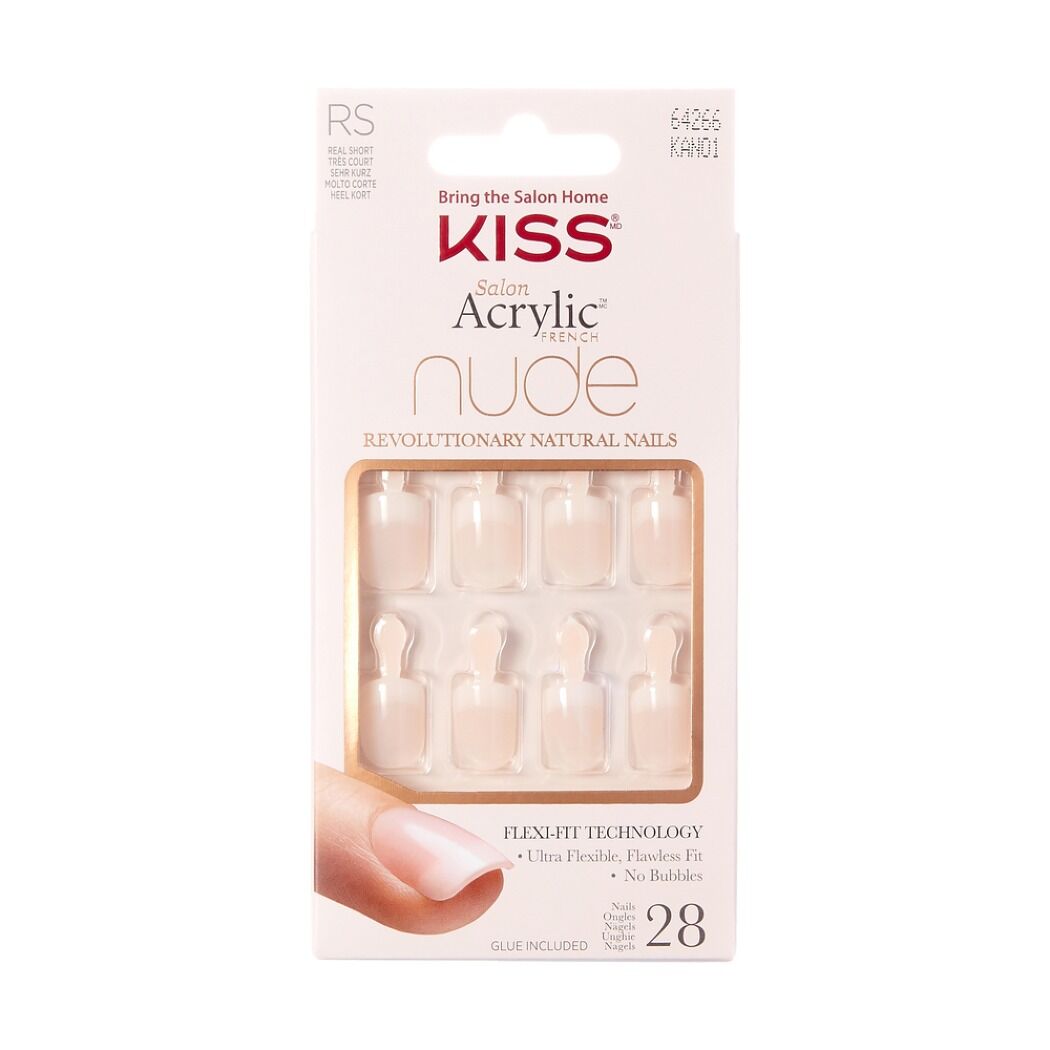 Uñas Postizas Acrylic Nude Breathtaking