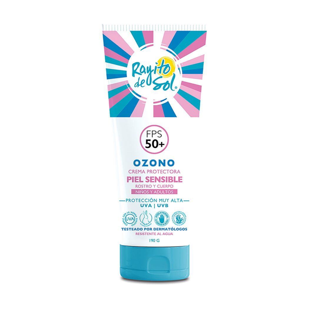 Crema Protectora Ozono Piel Sensible FPS50+ 