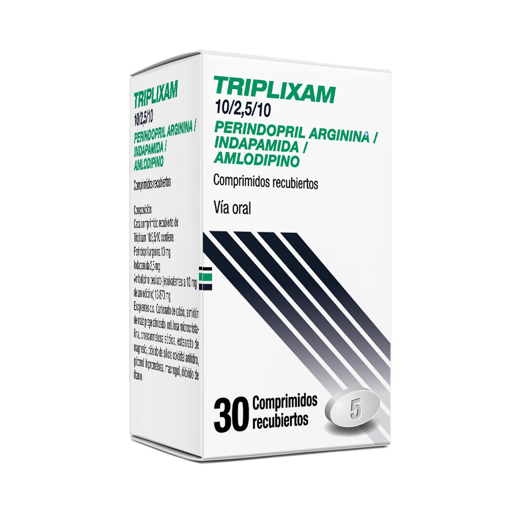 Triplixam 10/2.5/10 30 Comprimidos Recubiertos